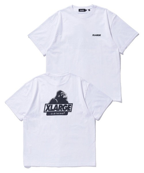 XLARGE(エクストララージ)の「【販売終了】SLANTED OG S/S TEE(Tシャツ/カットソー・メンズ・ホワイト/グリーン/イエロー/ネイビー/ブラック・S/M/L/XL/XXL)」の2枚目の写真