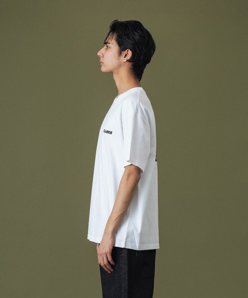 XLARGE(エクストララージ)の「【販売終了】SLANTED OG S/S TEE(Tシャツ/カットソー・メンズ・ホワイト/グリーン/イエロー/ネイビー/ブラック・S/M/L/XL/XXL)」の7枚目の写真