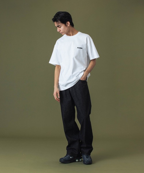 XLARGE(エクストララージ)の「【販売終了】SLANTED OG S/S TEE(Tシャツ/カットソー・メンズ・ホワイト/グリーン/イエロー/ネイビー/ブラック・S/M/L/XL/XXL)」の9枚目の写真