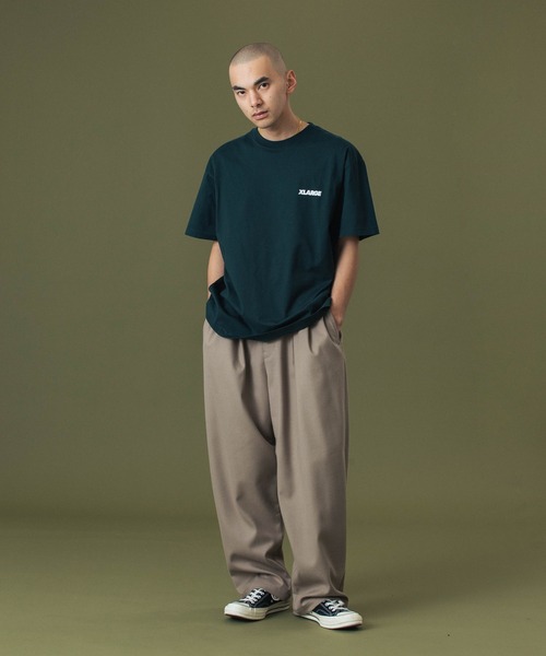 XLARGE(エクストララージ)の「【販売終了】SLANTED OG S/S TEE(Tシャツ/カットソー・メンズ・ホワイト/グリーン/イエロー/ネイビー/ブラック・S/M/L/XL/XXL)」の16枚目の写真