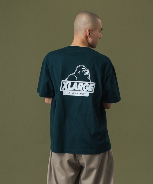 XLARGE(エクストララージ)の「【販売終了】SLANTED OG S/S TEE(Tシャツ/カットソー・メンズ・ホワイト/グリーン/イエロー/ネイビー/ブラック・S/M/L/XL/XXL)」の15枚目の写真