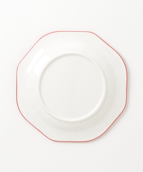 Made in I(メイドインアイ)の「レトロラインプレート(食器・レディース・ブルー/レッド・FREE)」の10枚目の写真