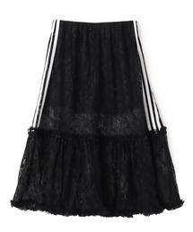adidas ブラック レーススカート adidas スカート LACE SKIRT / アディダス レース : ZOZOTOWN