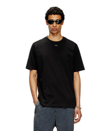 25SS【新品】DIESEL ディーゼル 刺繍ロゴ オーバーサイズ Ｔシャツ M ディーゼル(DIESEL) tシャツメンズ メンズTシャツ・カットソー