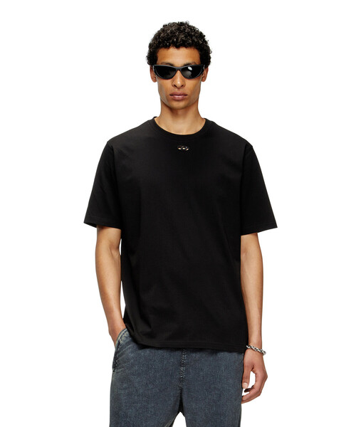 DIESEL(ディーゼル)の「メンズ Tシャツ T-ADJUST-MAREY(Tシャツ/カットソー・メンズ・ブラック/ホワイト・X-SMALL/XXX-LARGE/LARGE/X-LARGE/SMALL/XX-LARGE/MEDIUM)」の2枚目の写真