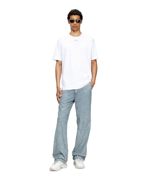 DIESEL(ディーゼル)の「メンズ Tシャツ T-ADJUST-MAREY(Tシャツ/カットソー・メンズ・ブラック/ホワイト・X-SMALL/XXX-LARGE/LARGE/X-LARGE/SMALL/XX-LARGE/MEDIUM)」の4枚目の写真