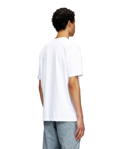 DIESEL(ディーゼル)の「メンズ Tシャツ T-ADJUST-MAREY(Tシャツ/カットソー・メンズ・ブラック/ホワイト・X-SMALL/XXX-LARGE/LARGE/X-LARGE/SMALL/XX-LARGE/MEDIUM)」の3枚目の写真