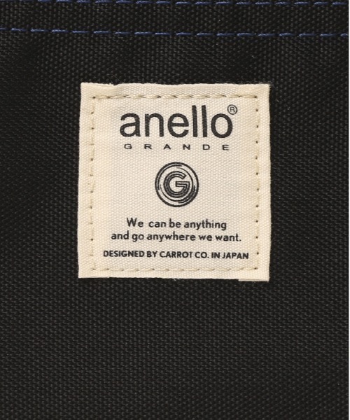 anello GRANDE(アネログランデ)の「anelloGRANDE クラフトショルダー GTM0302Z(ショルダーバッグ・レディース・ネイビー/オリーブ/ライトグレー/ブラック/ダークオレンジ・FREE)」の9枚目の写真