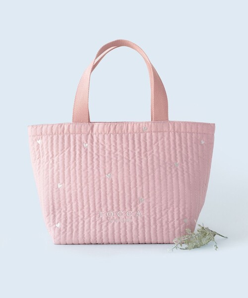 TOCCA(トッカ)の「LUCKY SHOWER TOTE トートバッグ(トートバッグ・レディース・ピンク系/ライトグレー系/ベージュ系/ブラック系・F)」の4枚目の写真