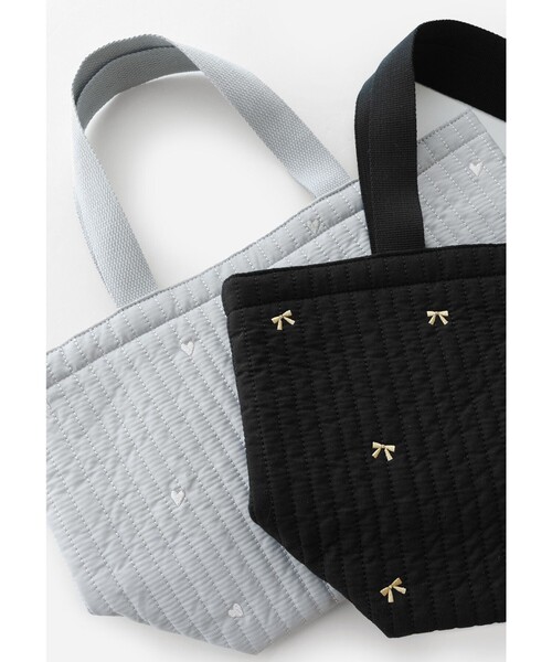 TOCCA(トッカ)の「LUCKY SHOWER TOTE トートバッグ(トートバッグ・レディース・ピンク系/ライトグレー系/ベージュ系/ブラック系・F)」の6枚目の写真