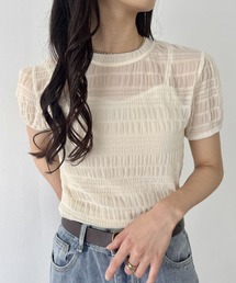ベージュ 半袖 トップス FRIFUL ベージュ 半袖 トップス XL - メルカリ