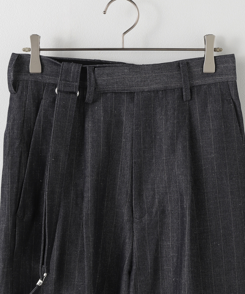 SERGE de bleu（サージ）の「SERGE de bleu/サージ  SUSPENDER SLACKS（スラックス・レディース・ネイビー・40/38/36）」の6枚目の写真