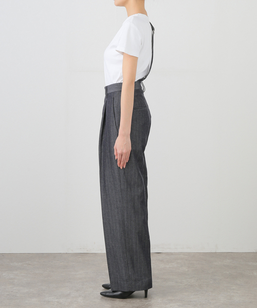 SERGE de bleu（サージ）の「SERGE de bleu/サージ  SUSPENDER SLACKS（スラックス・レディース・ネイビー・40/38/36）」の12枚目の写真