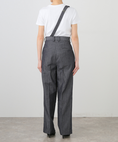 SERGE de bleu（サージ）の「SERGE de bleu/サージ  SUSPENDER SLACKS（スラックス・レディース・ネイビー・40/38/36）」の13枚目の写真
