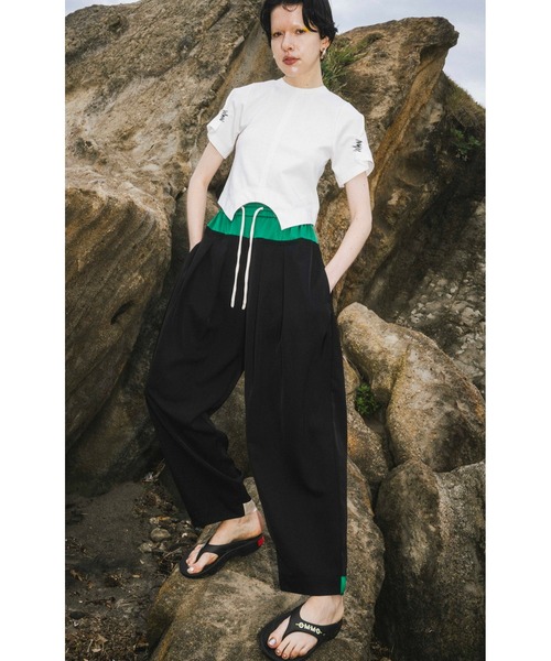 TOTO801ページ 新品OMMO TUCK SLEEVE SHORT T TOTO801ページ 新品OMMO TUCK SLEEVE SHORT T OMMO ONLINE STORE