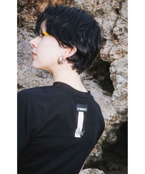 TUCK SLEEVE SHORT T（Tシャツ/カットソー）｜OMMO（オーエム