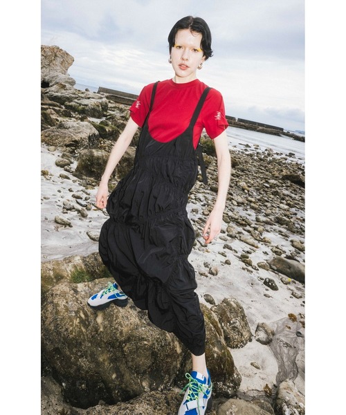 TOTO801ページ 新品OMMO TUCK SLEEVE SHORT T TUCK SLEEVE SHORT T（Tシャツ/カットソー）｜OMMO（オーエム