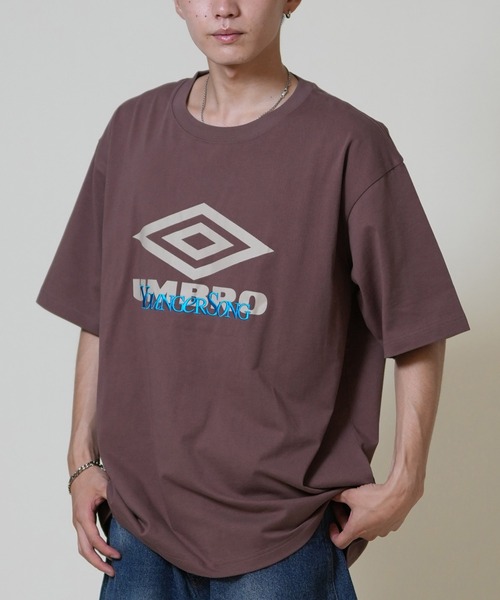 younger song（ヤンガーソング）の「【限定】UMBRO/アンブロ Younger Song/ヤンガーソング 半袖 Tシャツ MRYS-T002（Tシャツ/カットソー・メンズ・ネイビー/ブラック/リアルツリーカモ/ピンク/ブラウン/ホワイト/チャコールグレー・LL/L/M/S）」の5枚目の写真