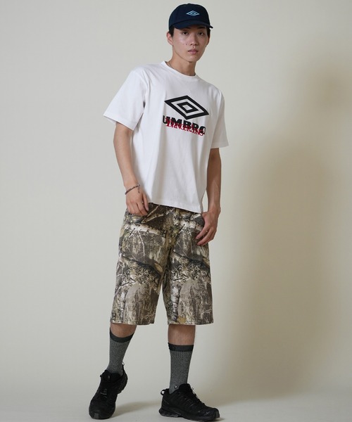 younger song（ヤンガーソング）の「【限定】UMBRO/アンブロ Younger Song/ヤンガーソング 半袖 Tシャツ MRYS-T002（Tシャツ/カットソー・メンズ・ネイビー/ブラック/リアルツリーカモ/ピンク/ブラウン/ホワイト/チャコールグレー・LL/L/M/S）」の21枚目の写真