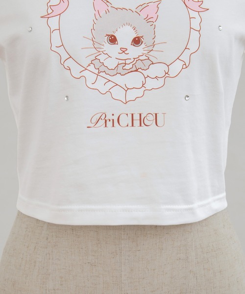 激レア！Fashion ty “Toast Of Paris” Logo print Cropped T-Shirt/ロゴプリントクロップドTシャツ（T