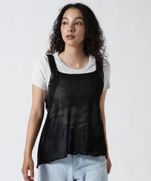 BEAVER | B omnivore/ビーオムニボー　ギマコットン変形ジレ(タンクトップ)