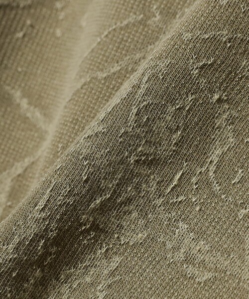 BEAMS（ビームス）の「リラックスフィット スプラッシュジャカード ロングスリーブ Tシャツ（Tシャツ/カットソー・メンズ・セージグリーン/ブラック・S/M/L/XL）」の14枚目の写真