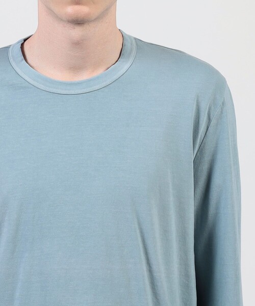 JAMES PERSE(ジェームスパース)の「コットンジャージ ロングスリーブTシャツ MLJ3351(Tシャツ/カットソー・メンズ・ライトブルー・3/2)」の6枚目の写真