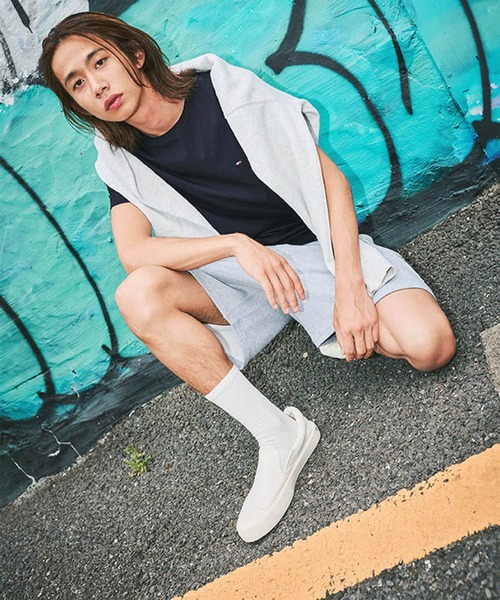 tommy jeans(トミー ジーンズ)の「リラックスオーバーダイバーシティショートパンツ(その他パンツ・メンズ・グレー・X-LARGE/MEDIUM/SMALL/LARGE)」の7枚目の写真