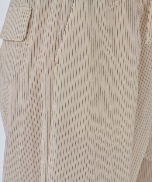 cloenc(クロエンス)の「【セットアップ/手洗い可】ストライプイージーパンツ(その他パンツ・レディース・アイボリー系2/ブラック系2/ベージュ系その他6・02/01/03)」の11枚目の写真