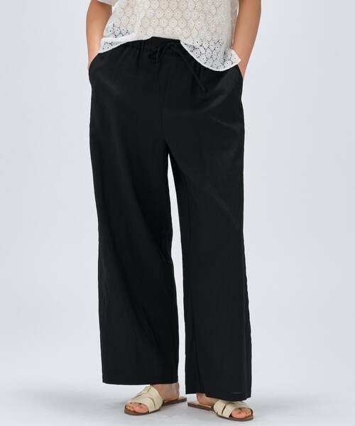 cloenc(クロエンス)の「【セットアップ/手洗い可】ストライプイージーパンツ(その他パンツ・レディース・アイボリー系2/ブラック系2/ベージュ系その他6・02/01/03)」の20枚目の写真