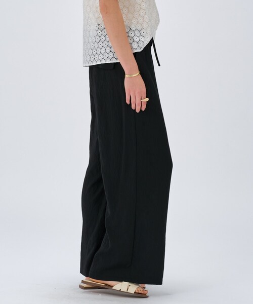 cloenc(クロエンス)の「【セットアップ/手洗い可】ストライプイージーパンツ(その他パンツ・レディース・アイボリー系2/ブラック系2/ベージュ系その他6・02/01/03)」の21枚目の写真