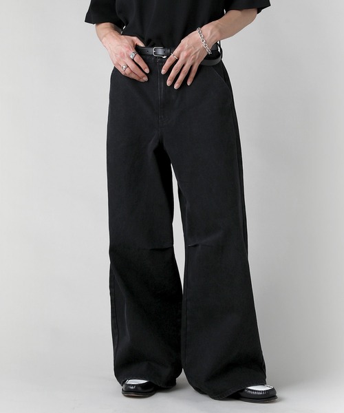 ワイドバギーダーツデニムパンツ（デニムパンツ）｜EPIC（エピック）の