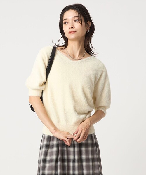 ヨッシー【2着セット】PHIGVELフィグベル ショートスリーブニット ヨッシー様専用【2着セット】PHIGVELフィグベル ショートスリーブニット