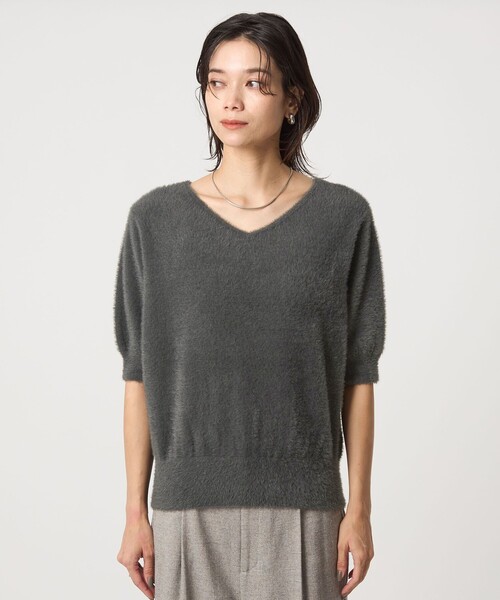 ヨッシー【2着セット】PHIGVELフィグベル ショートスリーブニット ヨッシー様専用【2着セット】PHIGVELフィグベル ショートスリーブニット