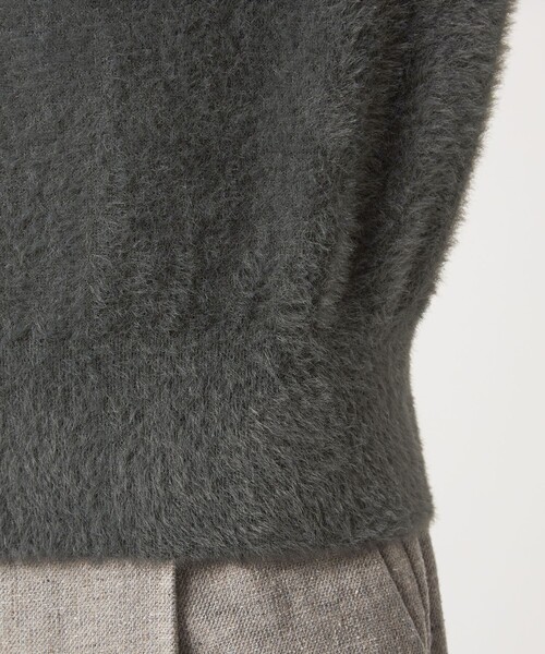 フラッフフェザー 2WAY ショートスリーブ ニット プルオーバー