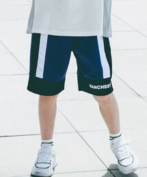 nexchic（ネクシック）の「【Manchester City(マンチェスターシティ)コレクション】ポンチショートパンツ(110~150cm)（その他パンツ）」