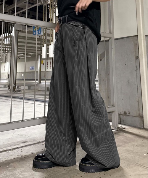 サイドタックラメスラックス（スラックス）｜sedacle（セダクル）の