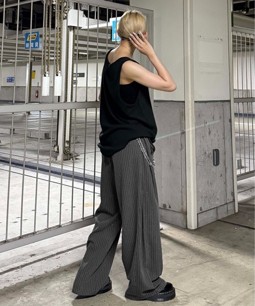 サイドタックラメスラックス（スラックス）｜sedacle（セダクル）の