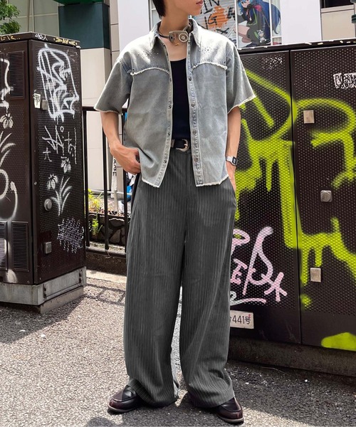 サイドタックラメスラックス（スラックス）｜sedacle（セダクル）の