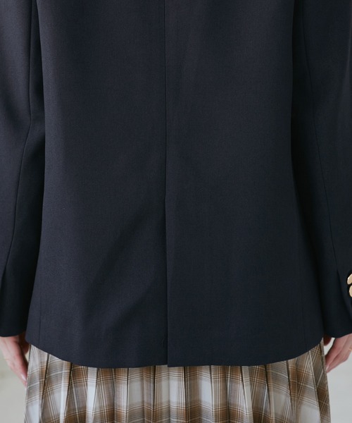 WEB限定・ミドル丈】レディハンサムシリーズ ウールライク金ボタン