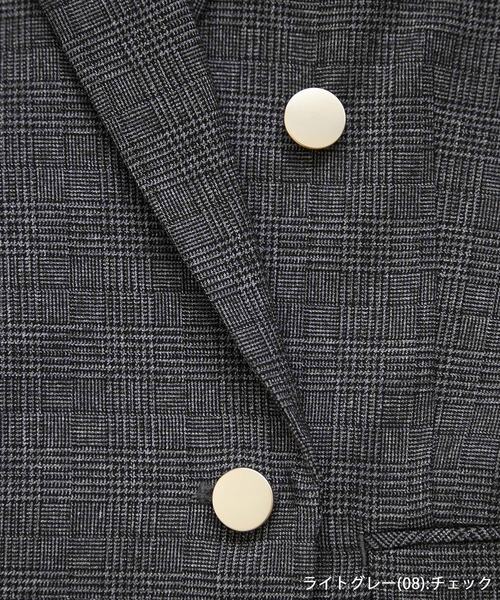 WEB限定・ミドル丈】レディハンサムシリーズ ウールライク金ボタン