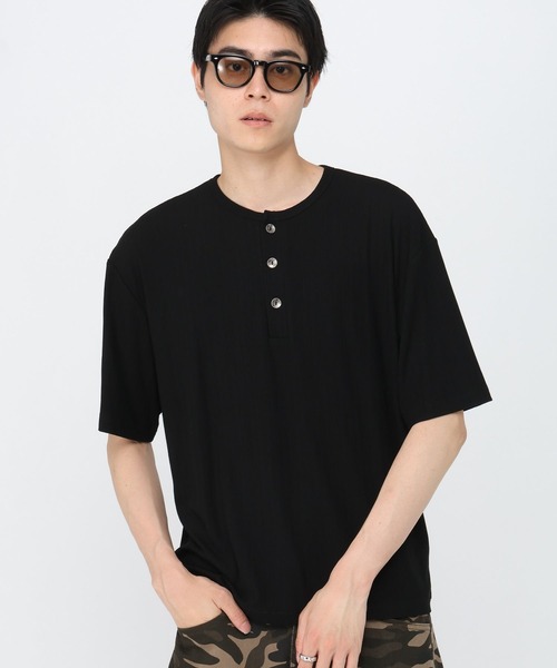 3.3 Field Trip （3.3フィールドトリップ）の「3.3 Field Trip／ヘンリールーズＴシャツ（Tシャツ/カットソー・メンズ・ホワイト/ブラウン/ブラック・MEDIUM/LARGE）」の14枚目の写真