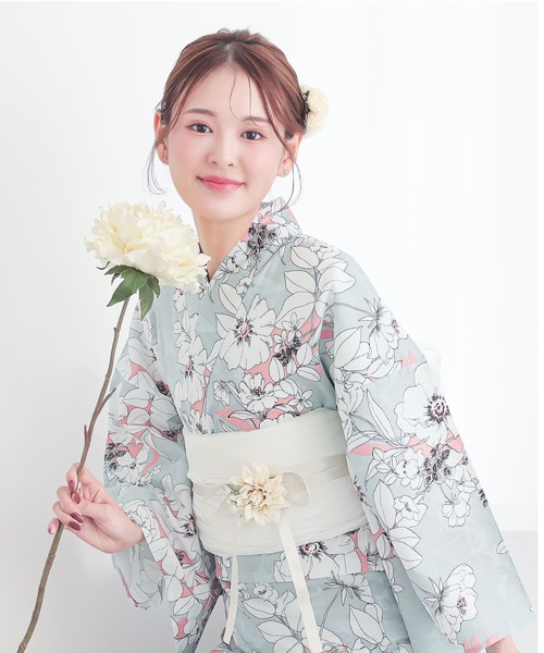 ハンドメイド浴衣　24-10 KIMONOMACHI （Prices down2）浴衣 レディース セット