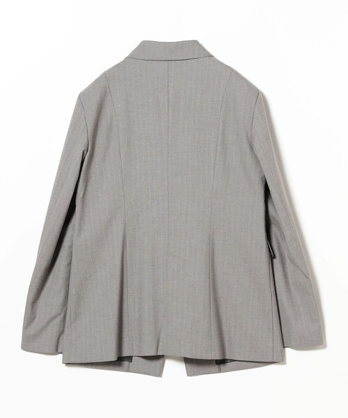 Ray BEAMS(レイビームス)の「RBS / ヘリンボーン 2ボタン ジャケット(テーラードジャケット・レディース・シルバー/ダークブラウン・0/1)」の14枚目の写真