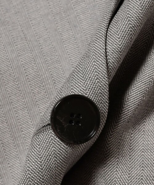Ray BEAMS(レイビームス)の「RBS / ヘリンボーン 2ボタン ジャケット(テーラードジャケット・レディース・シルバー/ダークブラウン・0/1)」の15枚目の写真