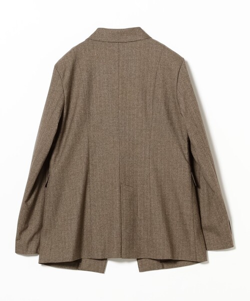 Ray BEAMS(レイビームス)の「RBS / ヘリンボーン 2ボタン ジャケット(テーラードジャケット・レディース・シルバー/ダークブラウン・0/1)」の18枚目の写真