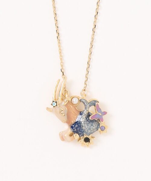 【ANNA SUI】即対応 山羊座モチーフ ネックレス 山羊座モチーフ ネックレス(ネックレス)|ANNA SUI(アナスイ