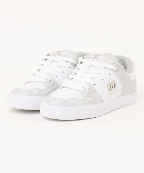 DC SHOES(ディーシーシューズ)の「DC SHOES ディーシーシューズ PURE SE SN メンズスニーカー(ピュアSESN) DM254303(スニーカー・メンズ・ブラック系その他/ホワイト系その他・25.5cm/26.0cm/26.5cm/27.0cm/27.5cm/28.0cm/28.5cm/29.0cm)」の1枚目の写真