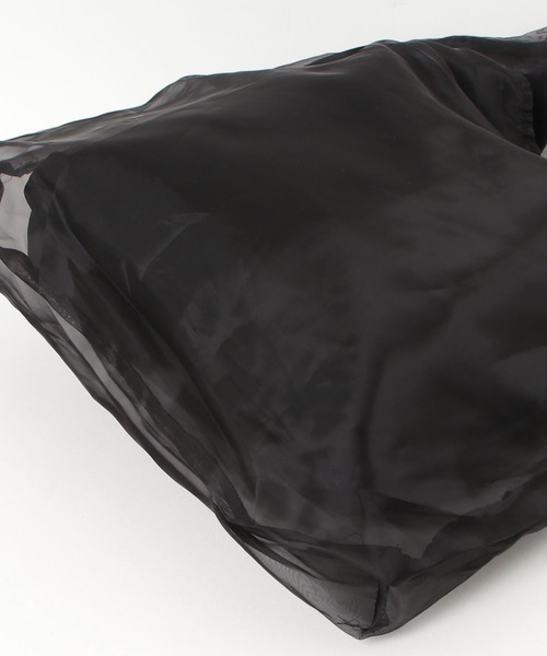 Lunea（ルネア）の「オーガンジートートバッグ（トートバッグ・レディース・アイボリー/ブラック・FREE）」の13枚目の写真