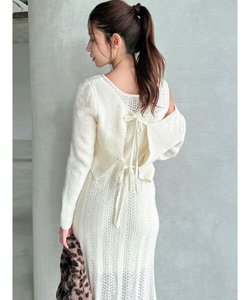 アンサンブルレースニットワンピース（ワンピース）｜RESEXXY